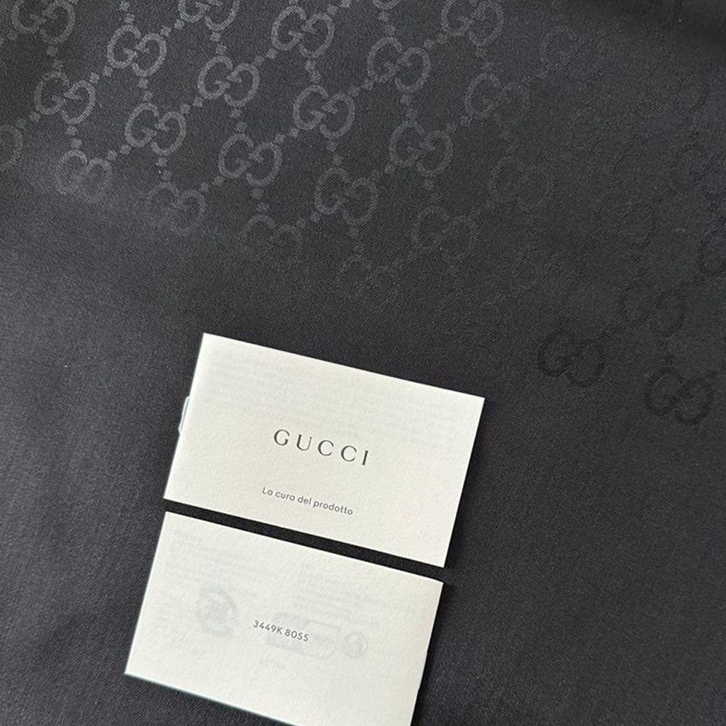 GUCCI BLACK SCARF