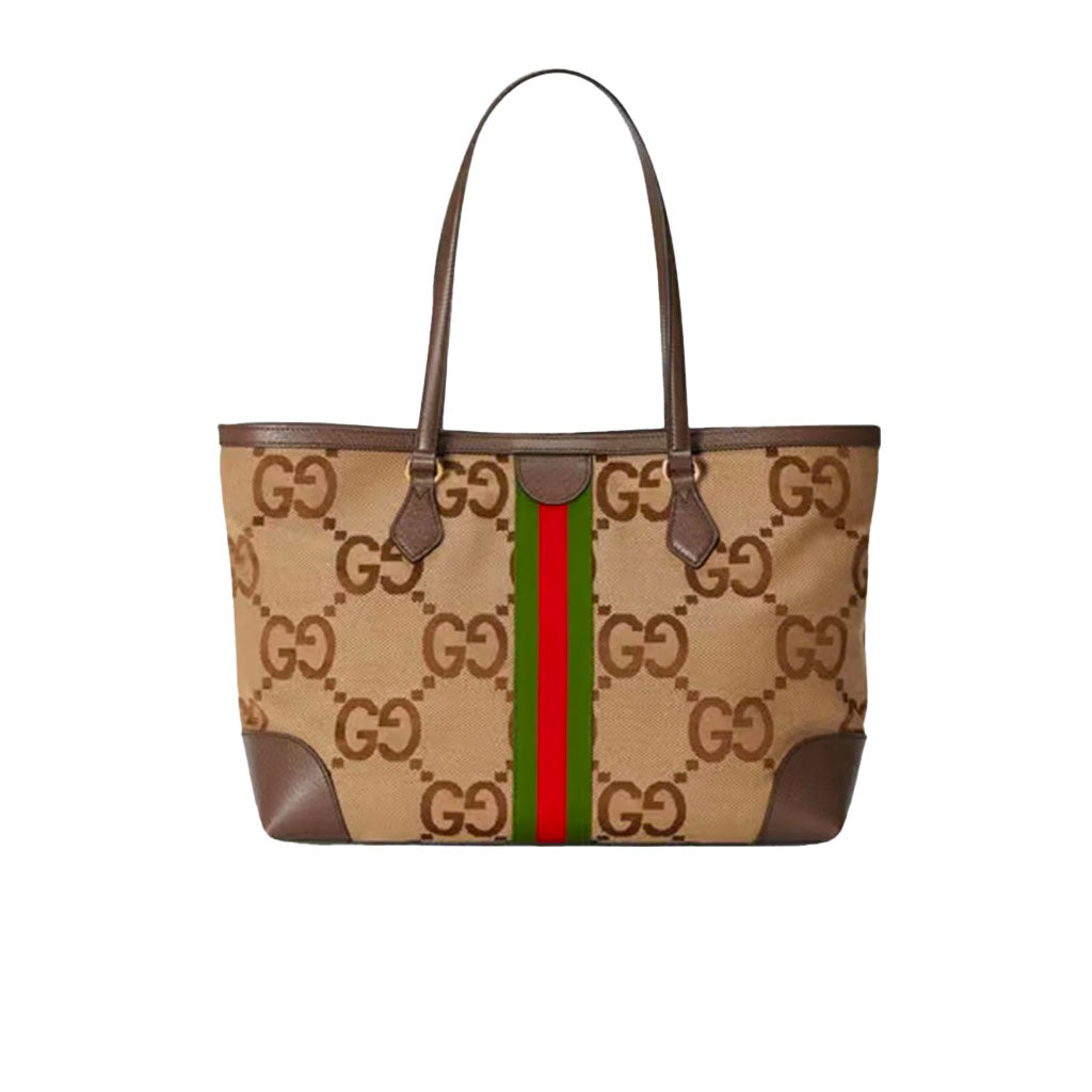 GUCCI JUMBO OPHIDIA SHOPPING  CLOTH  TOTE