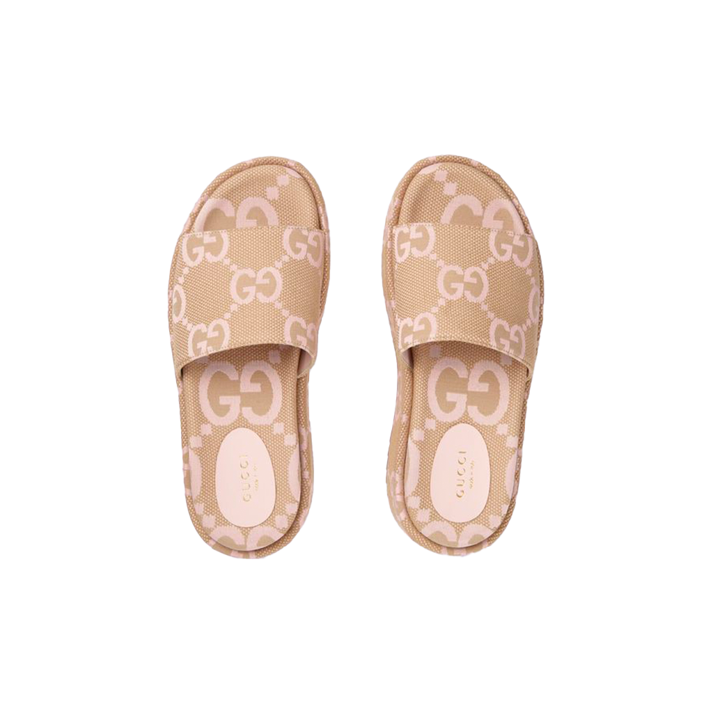 GUCCI GG PLATFORM JUMBO SANDALS