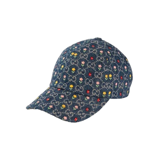 Gucci Blooming Love Floral Denim cap Limited Edition