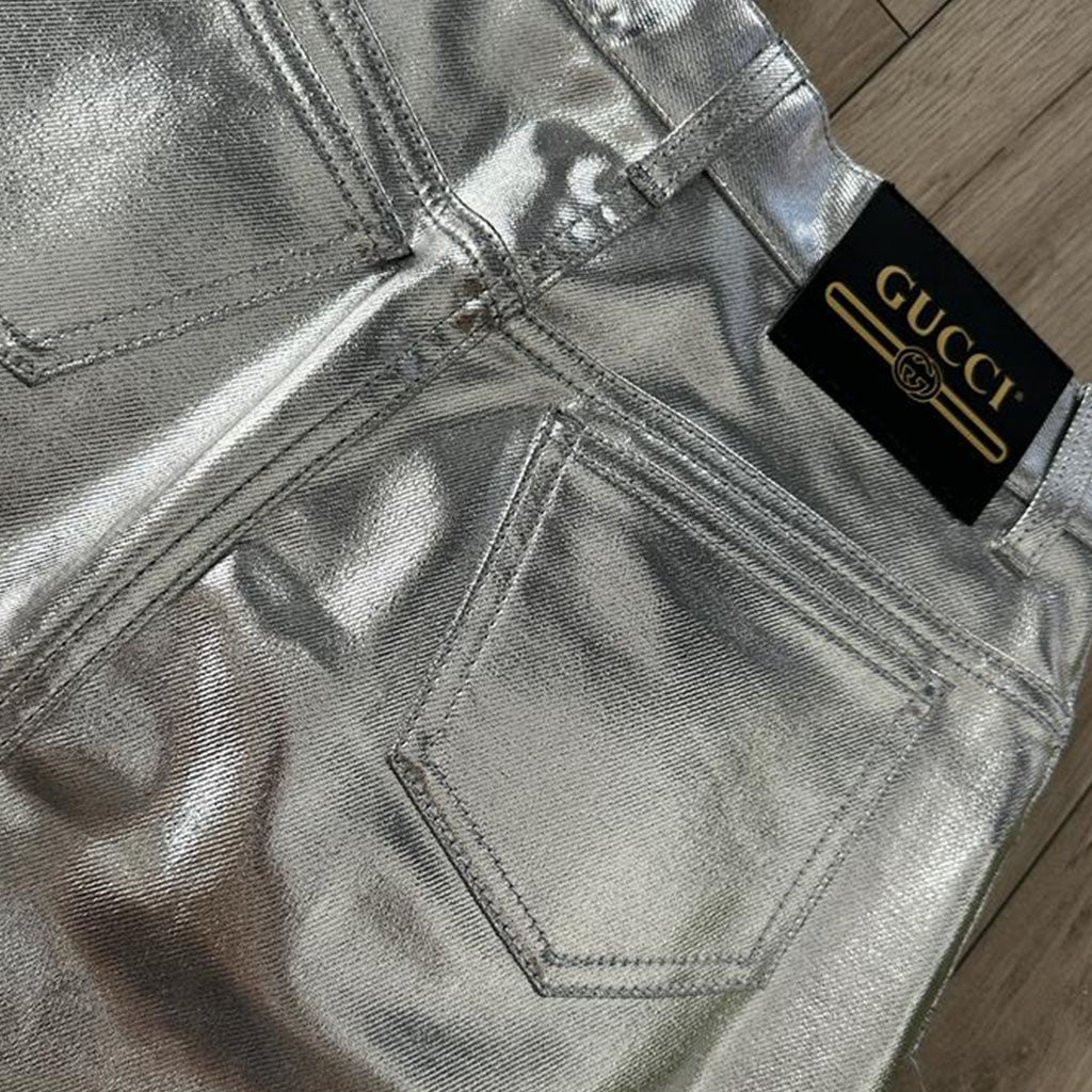 GUCCI SPÓDNICA METALICZNA