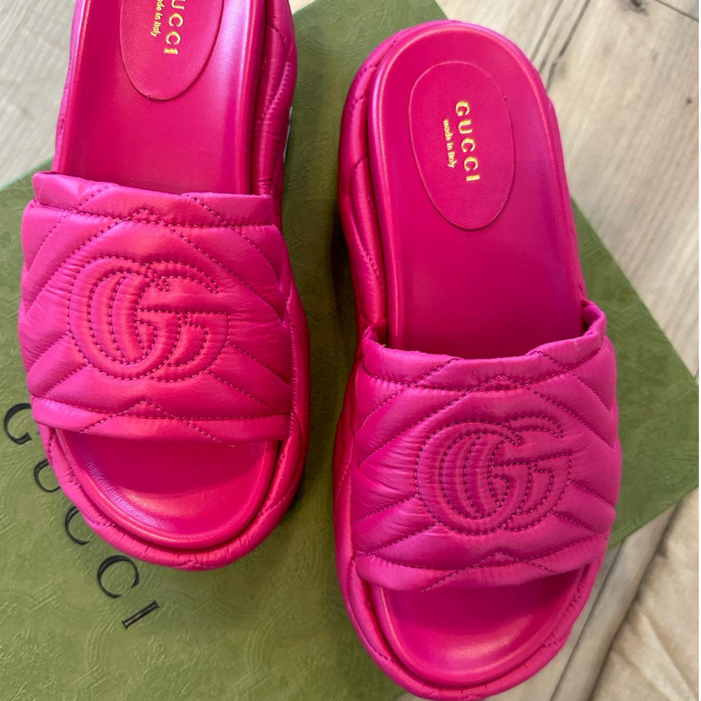 GUCCI PLATFROM GG FLOPS