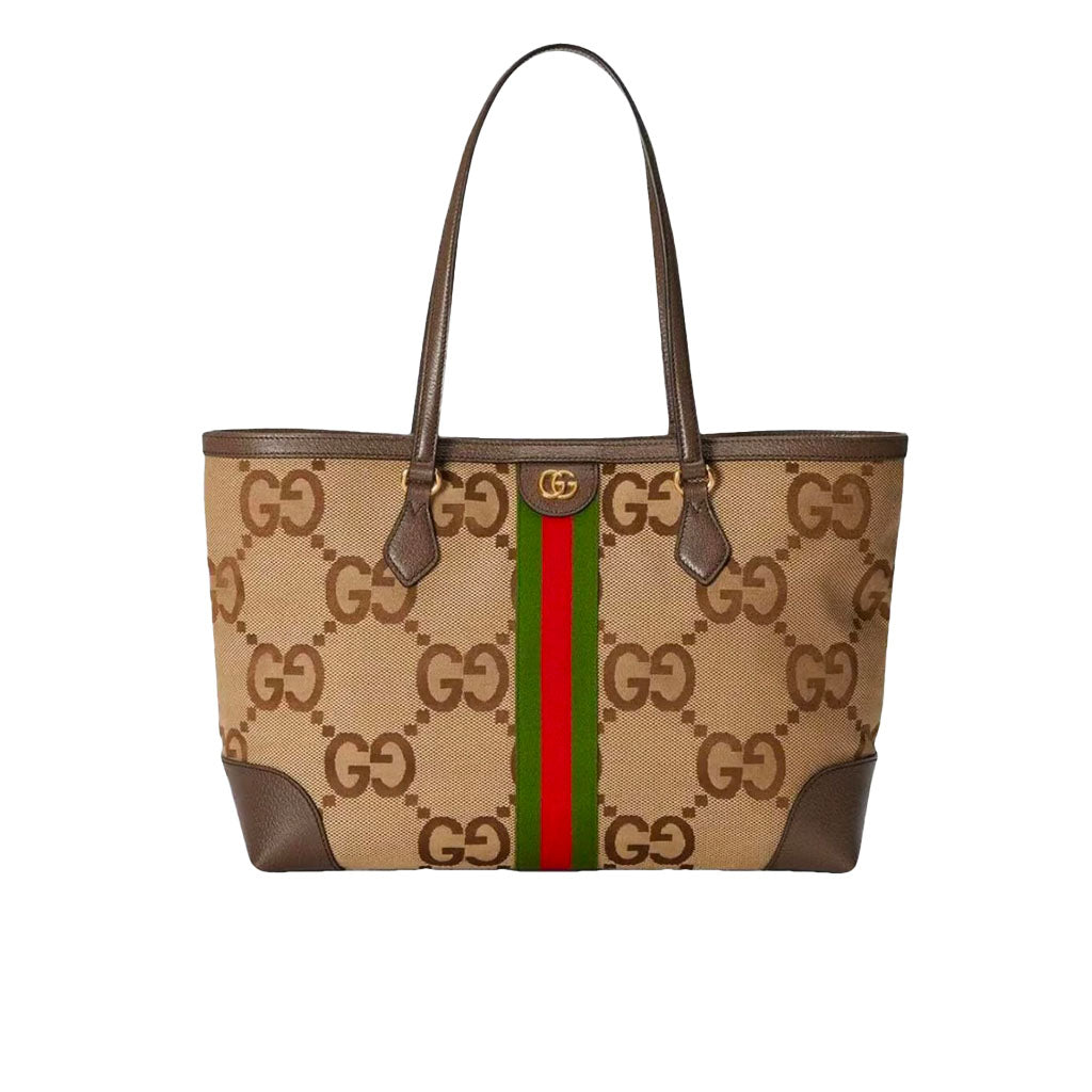 GUCCI JUMBO OPHIDIA SHOPPING  CLOTH  TOTE