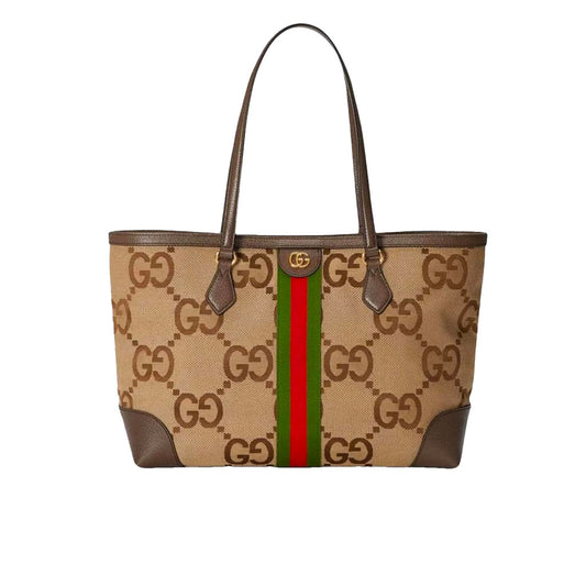 GUCCI JUMBO OPHIDIA SHOPPING  CLOTH  TOTE