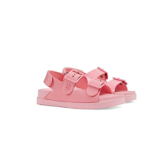 GUCCI LOW SANDALS PINK GG