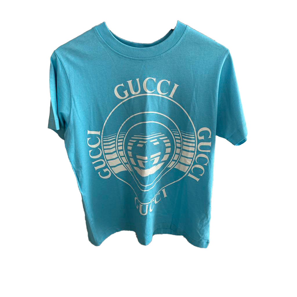 GUCCI T-SHIRT BLUE XXS