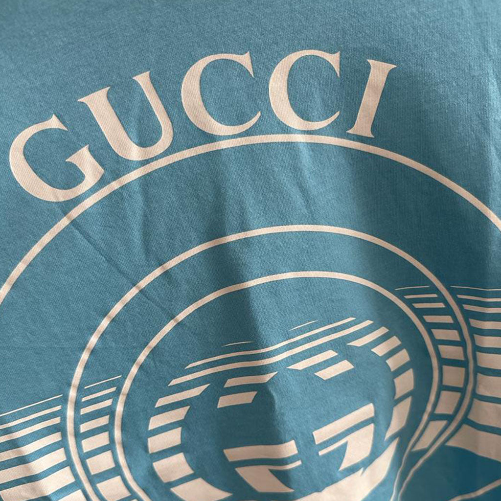 GUCCI T-SHIRT BLUE XXS