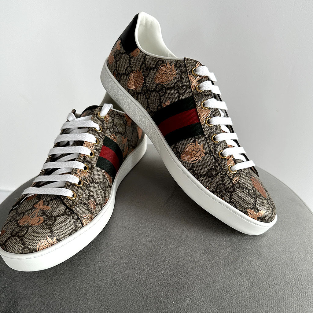 GUCCI SNEAKER ACE BERRY PRINT