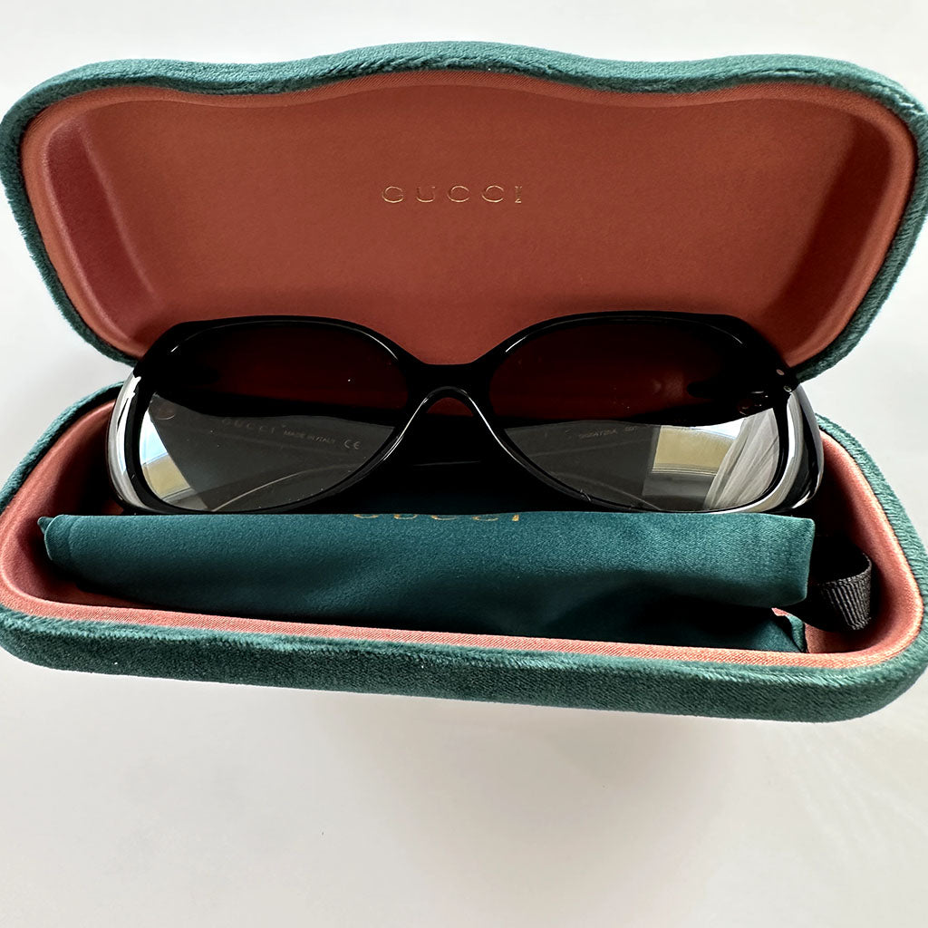 GUCCI OKULARY PRZECIWSŁONECZNE BLACK