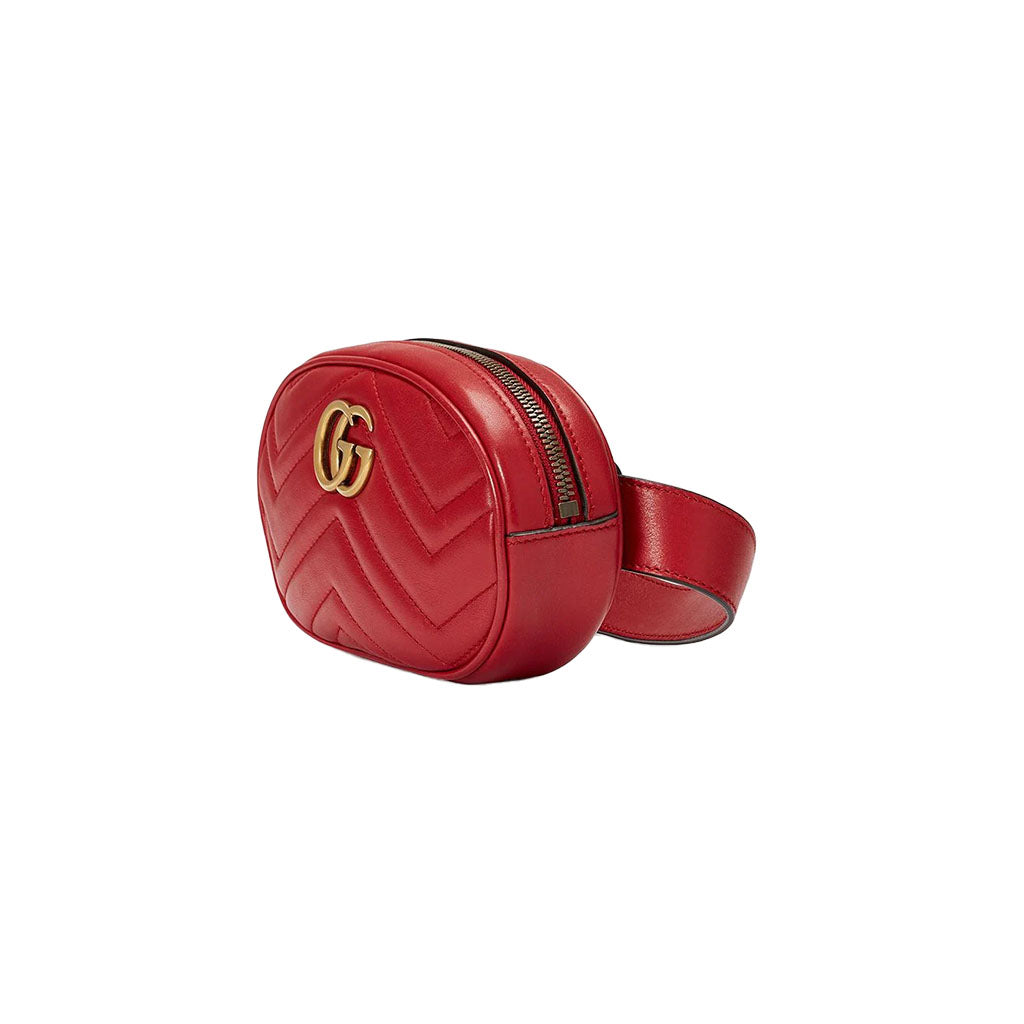 Gucci Belt bag GG Marmont red