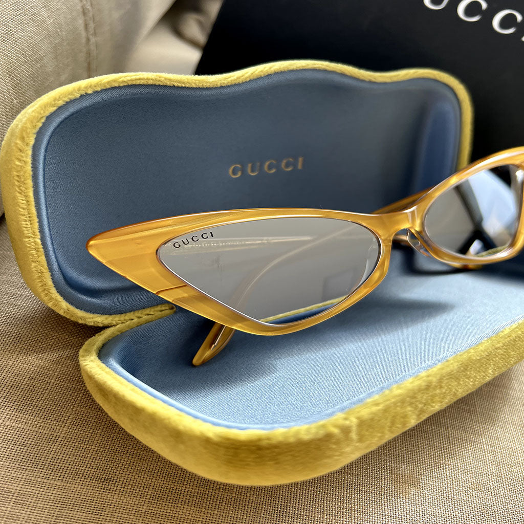 GUCCI SUNGLASSES YELLOW