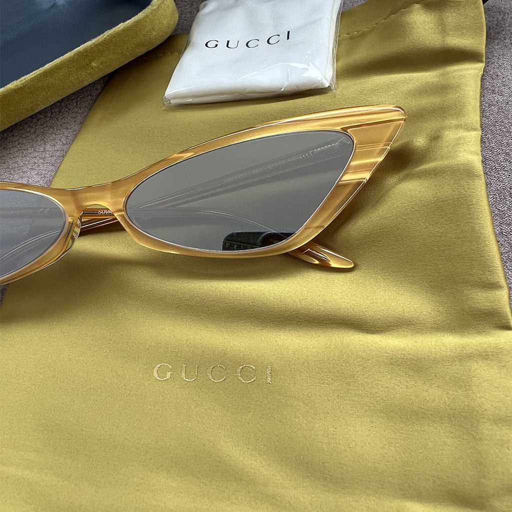 GUCCI SUNGLASSES YELLOW