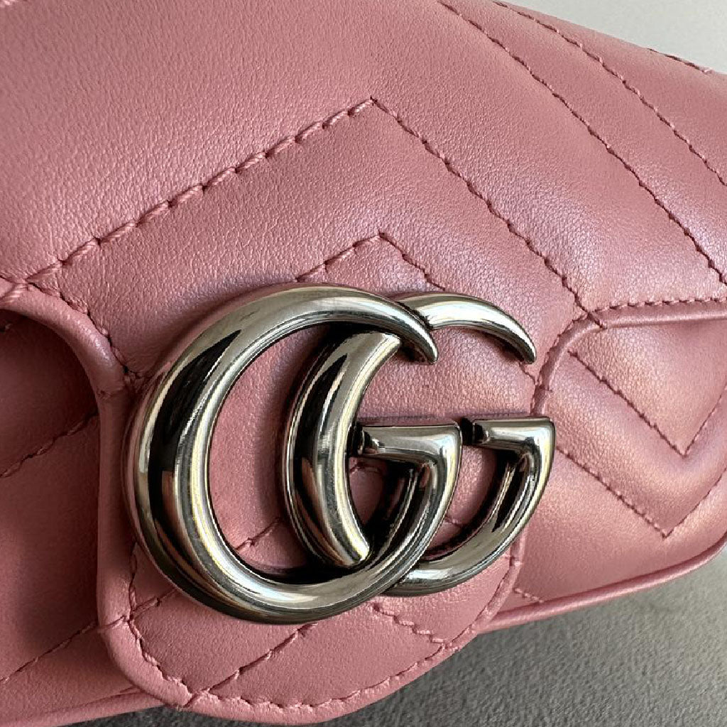 GUCCI MARMONT PINK BAG